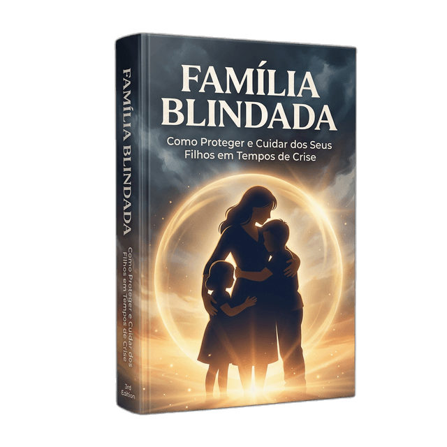 Mockup do Guia Família Blindada